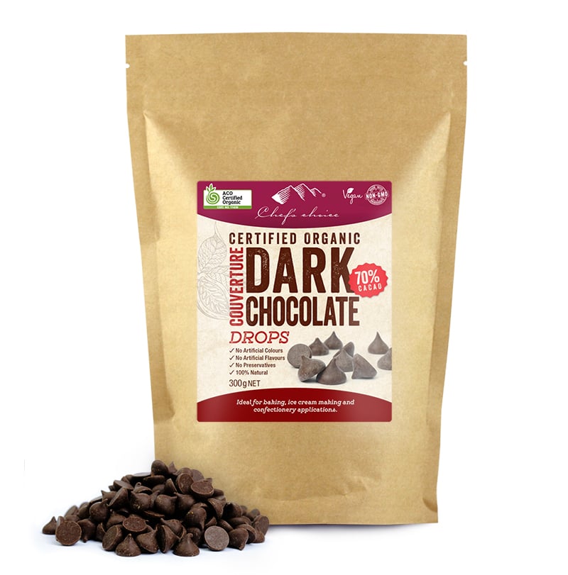Socola Couverture đen organic (70% cacao)